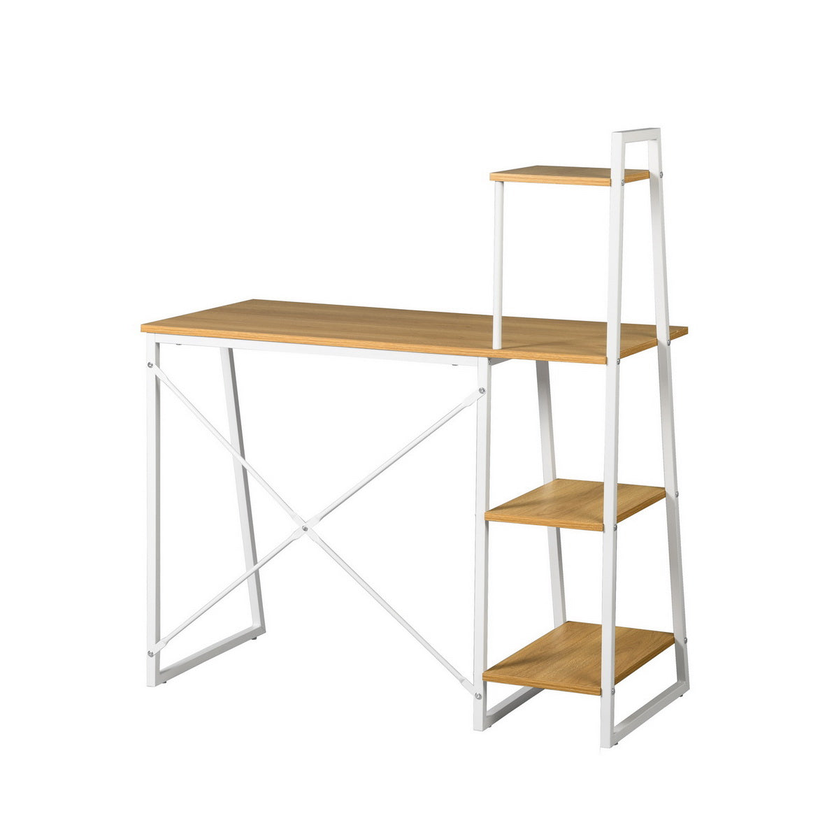 POUCHU Modern Storage Wooden Desk - HomyCasa - HomyCasa