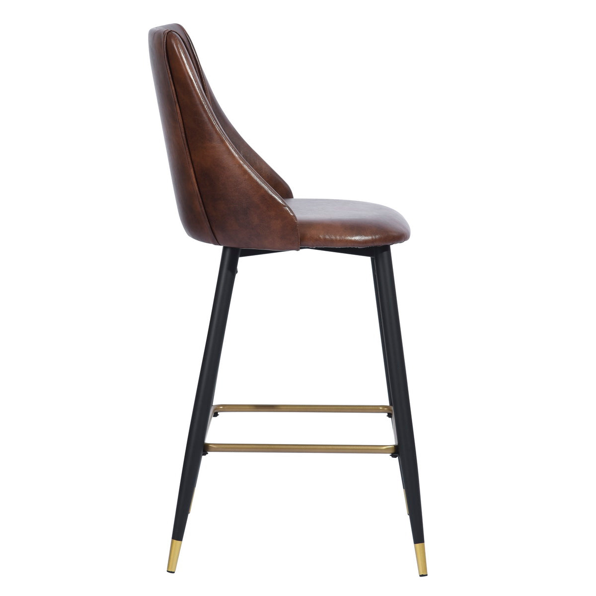 Smeg Modern Counter Stool with Pu Cover for Bar set in Kitchen-HOMY CASA