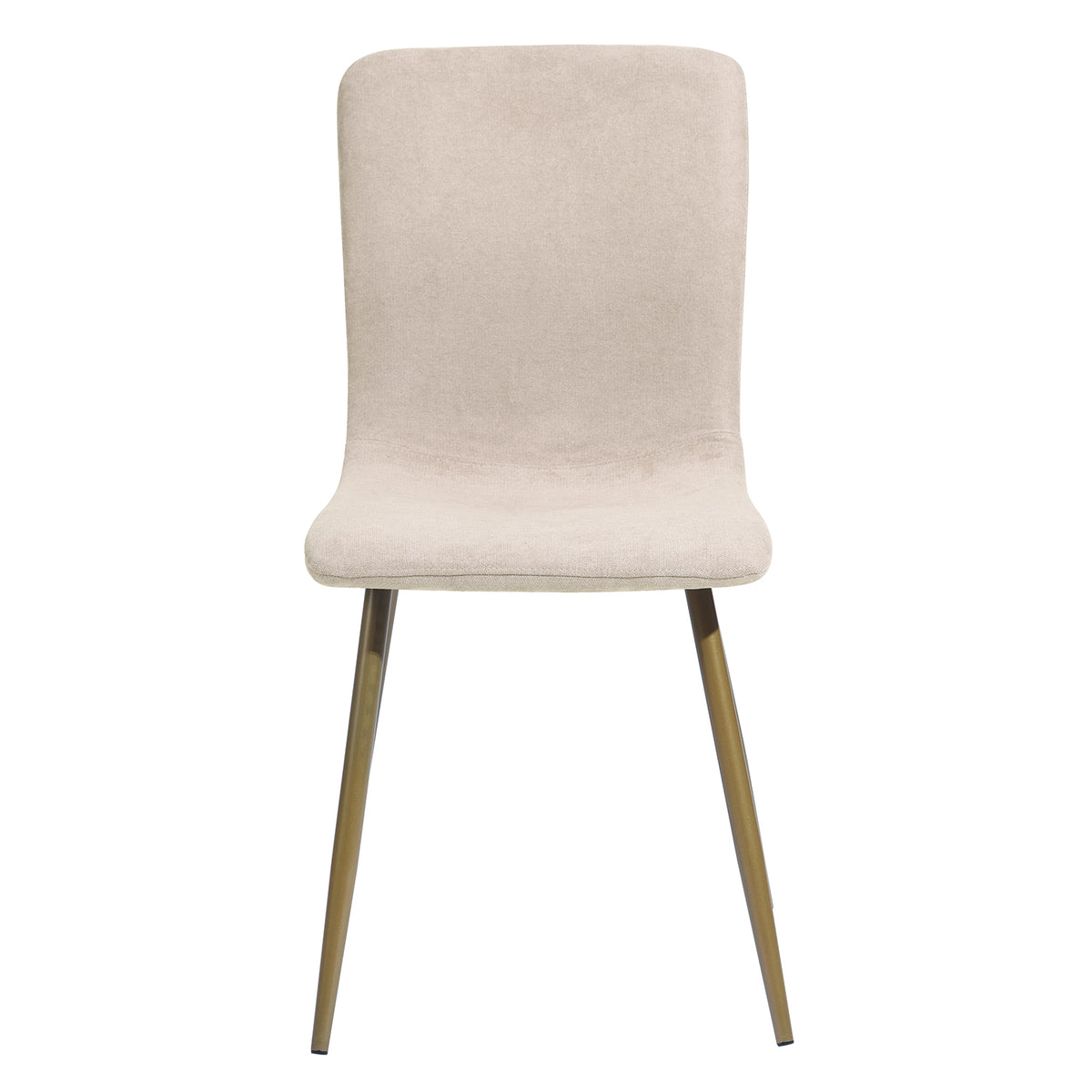 Scargill beige dining chair showing front view
